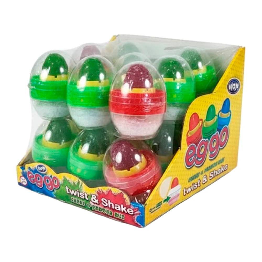 Bala Wom Eggo Caixa 18X18G