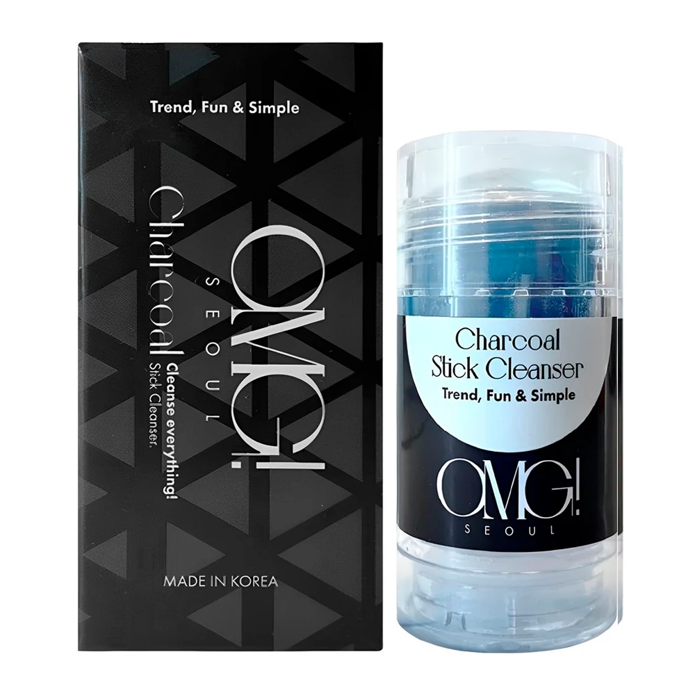 Sabonete Facial Omg Seoul Stick Charcoal Caixa 35G