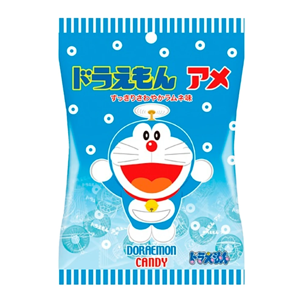 Bala Pine Doraemon Sabor Ramune Pacote 90G