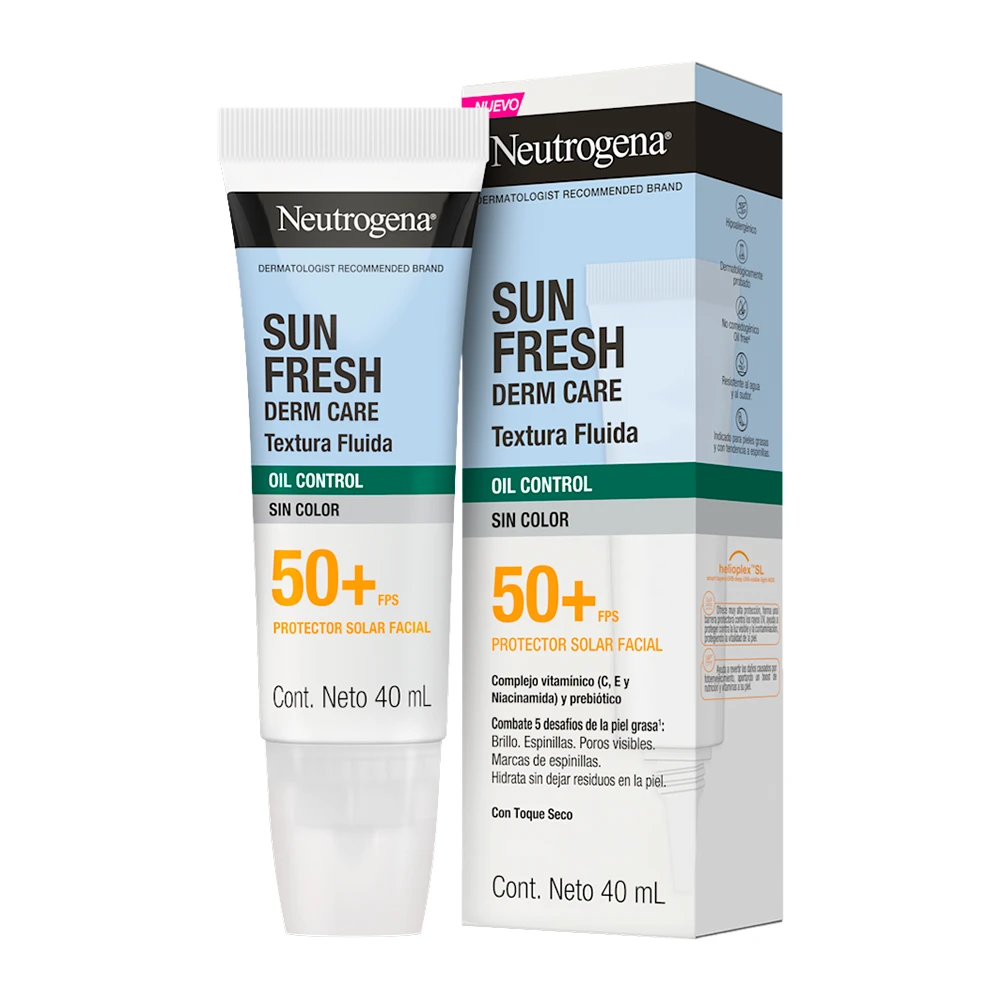 Protetor Facial Neutrogena Oil Control F50 40Ml