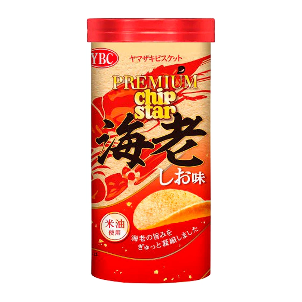 Batata Frita Ybc Premium Chip Star de Camarão Tubo 45G