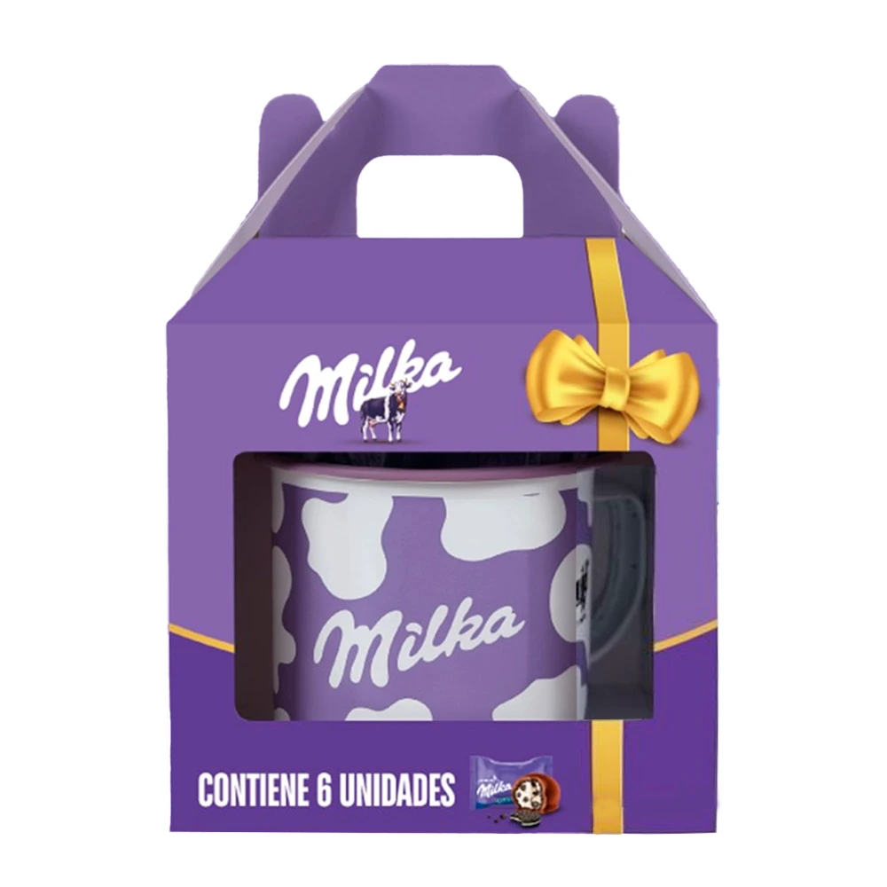 Bom Bom Milka Oreo Caneca X6 114G