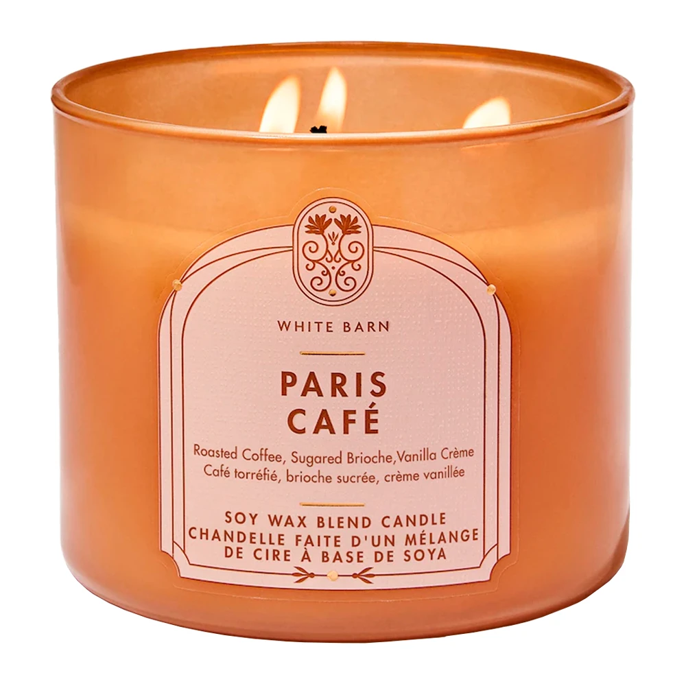 Vela Aromática Bath & Body Works Paris Café Pote 411G