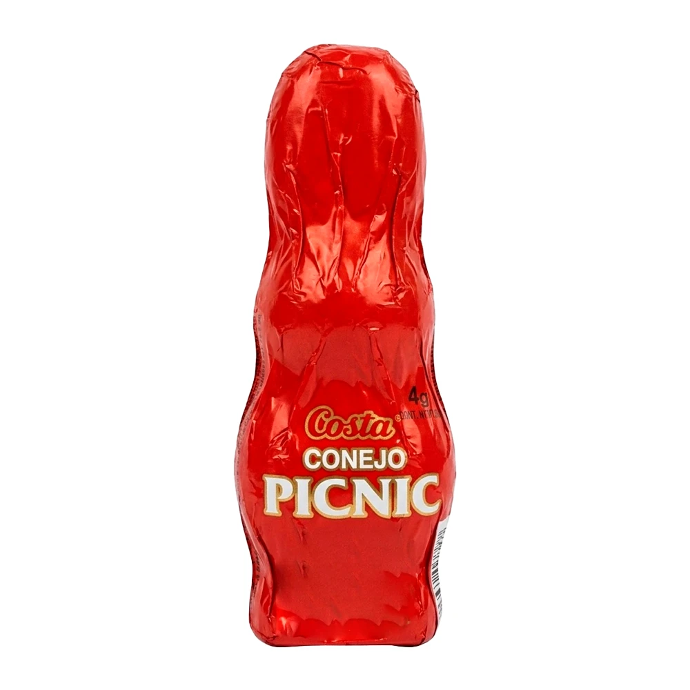 Coelho de Pascoa Costa Picnic Chocolate Ao Leite 48G