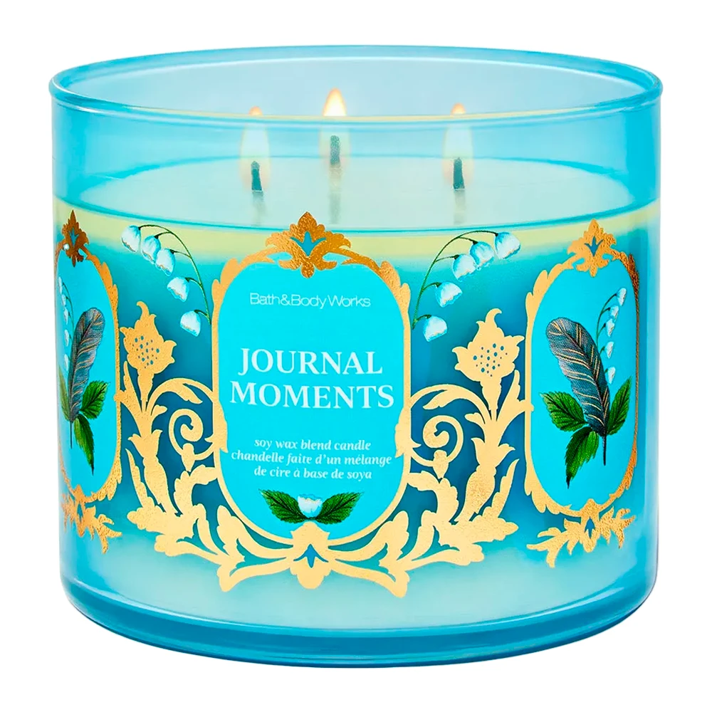 Vela Aromática Bath & Body Works Journal Moments 411G
