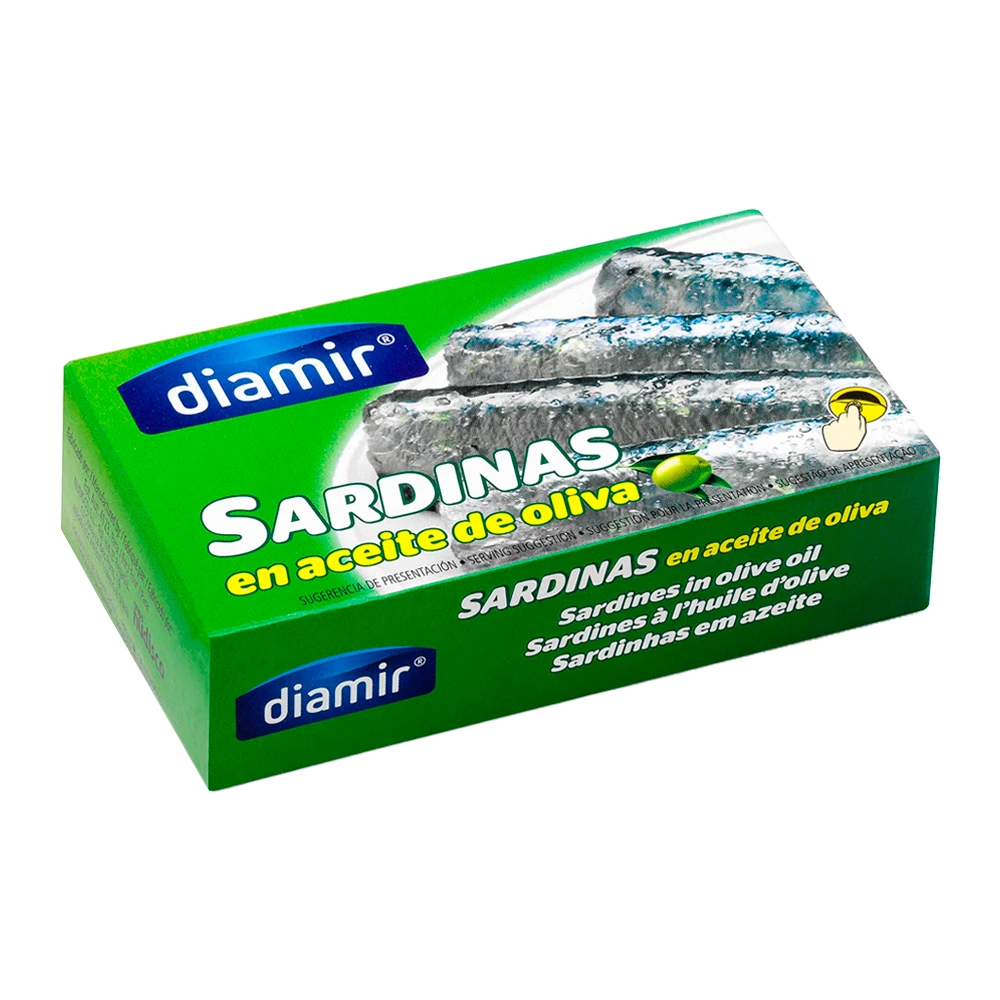Sardinha Diamir em Azeite Vegetal Lata 120G