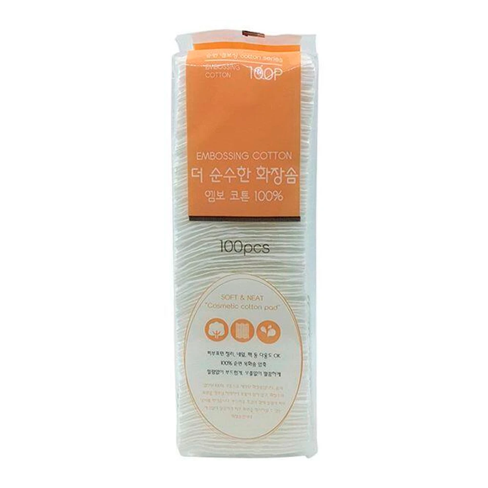 Discos de Algodão Easy Limpeza Facial Pacote 100 Unidades