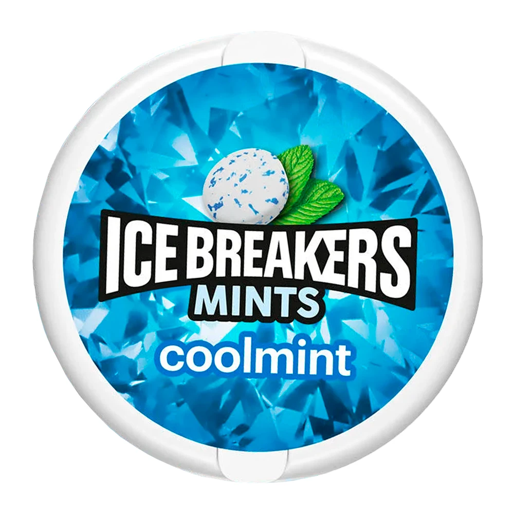 Bala Ice breakers Menta Fresca 42G