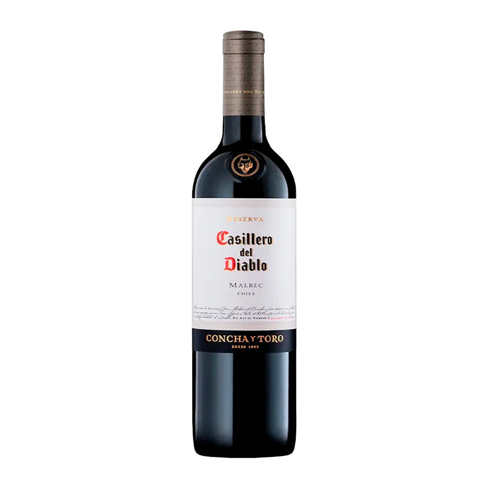 Vinho Chileno Casillero del Diablo Malbec Garrafa 750ml