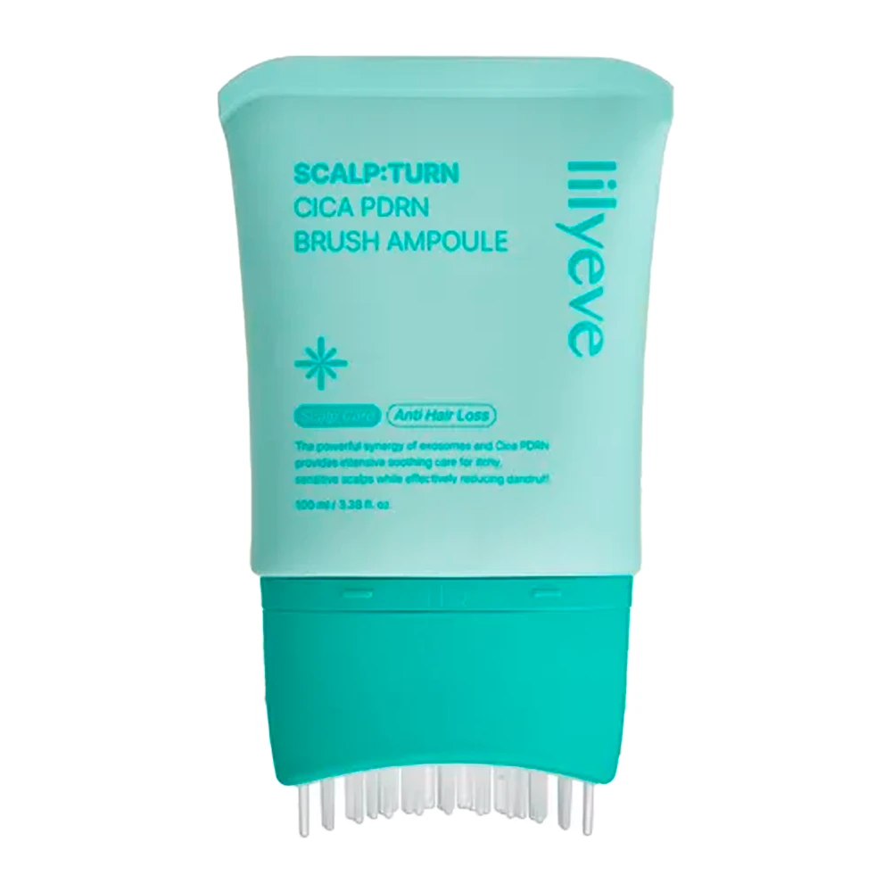Tratamento Capilar Lilyeve Scalp: Turn Cica Pdrn Brush Ampoule 100Ml