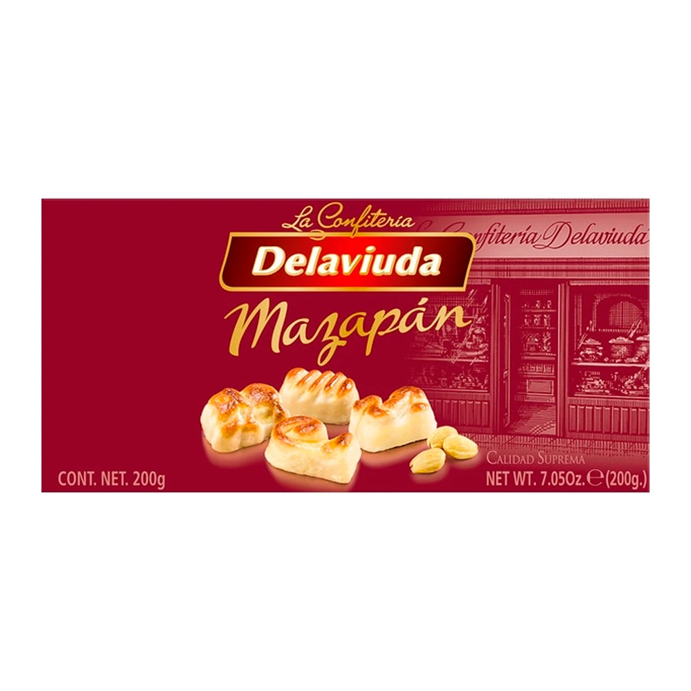 Marzipã Delaviuda Figurinhas Sem Lactose Caixa 200G