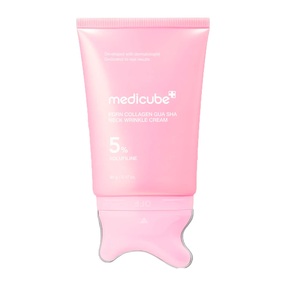 Creme Facial Medicube Hidratante Pdrn Collagen Gua Sha Neck Wrinkle 90G