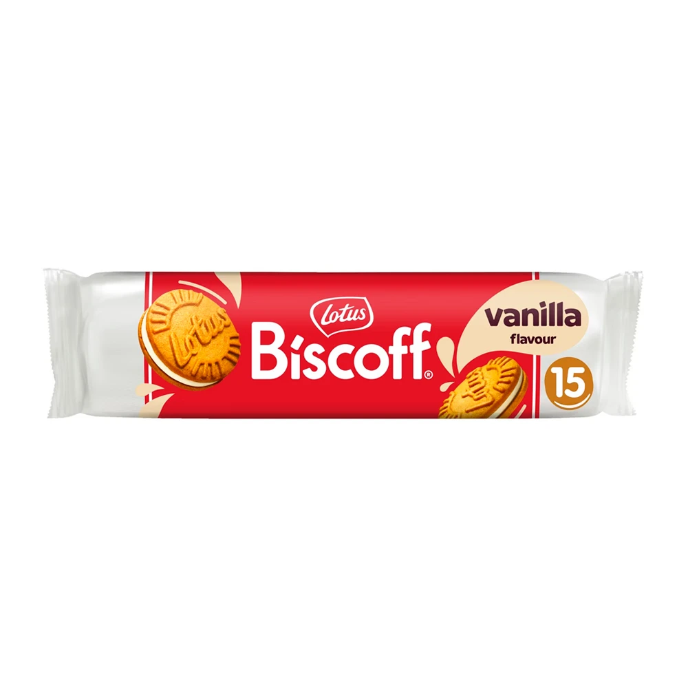 Bolacha Lotus Biscoff Recheio Baunilha 150G
