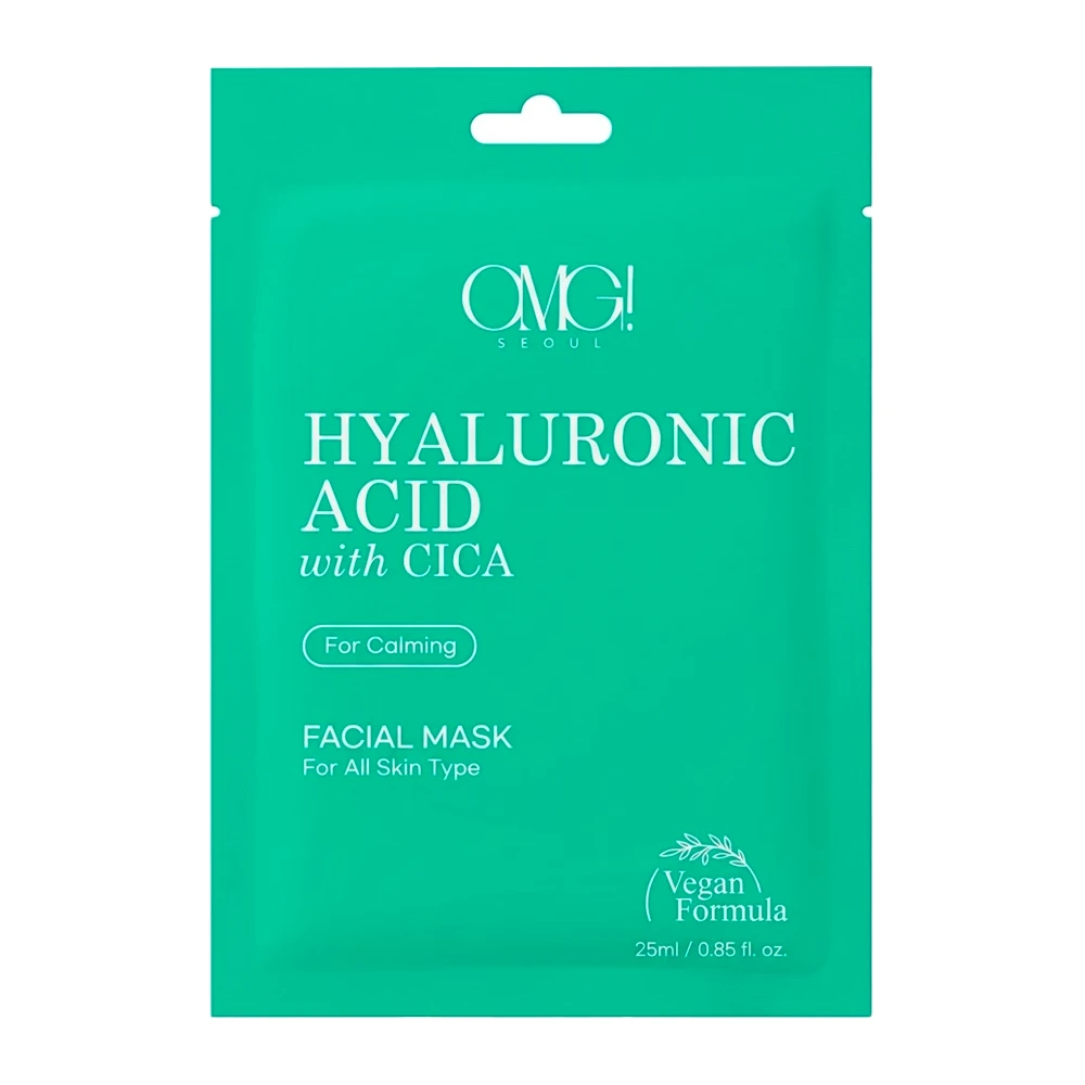 Máscara Facial Omg Seoul Ácido Hyaluronico X1