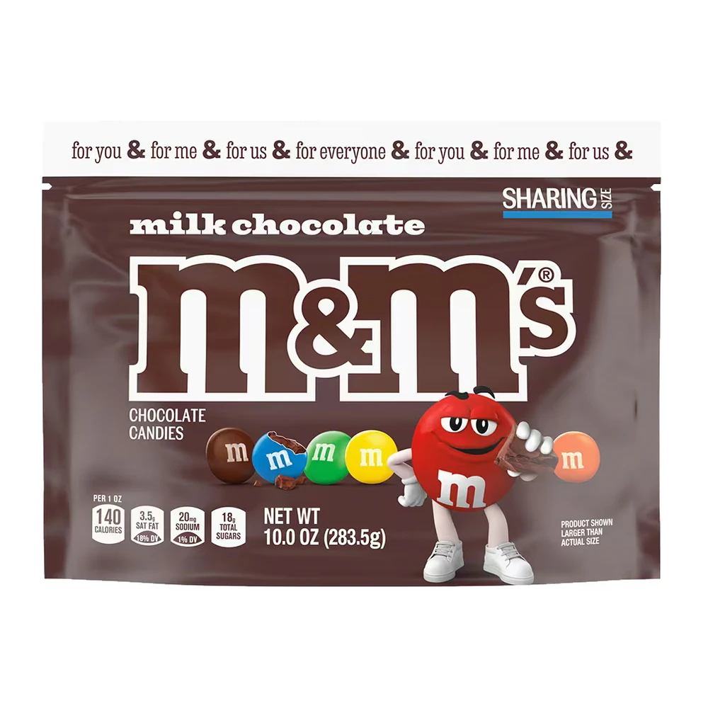 Chocolate Mars M&M Milk Pacote 283G