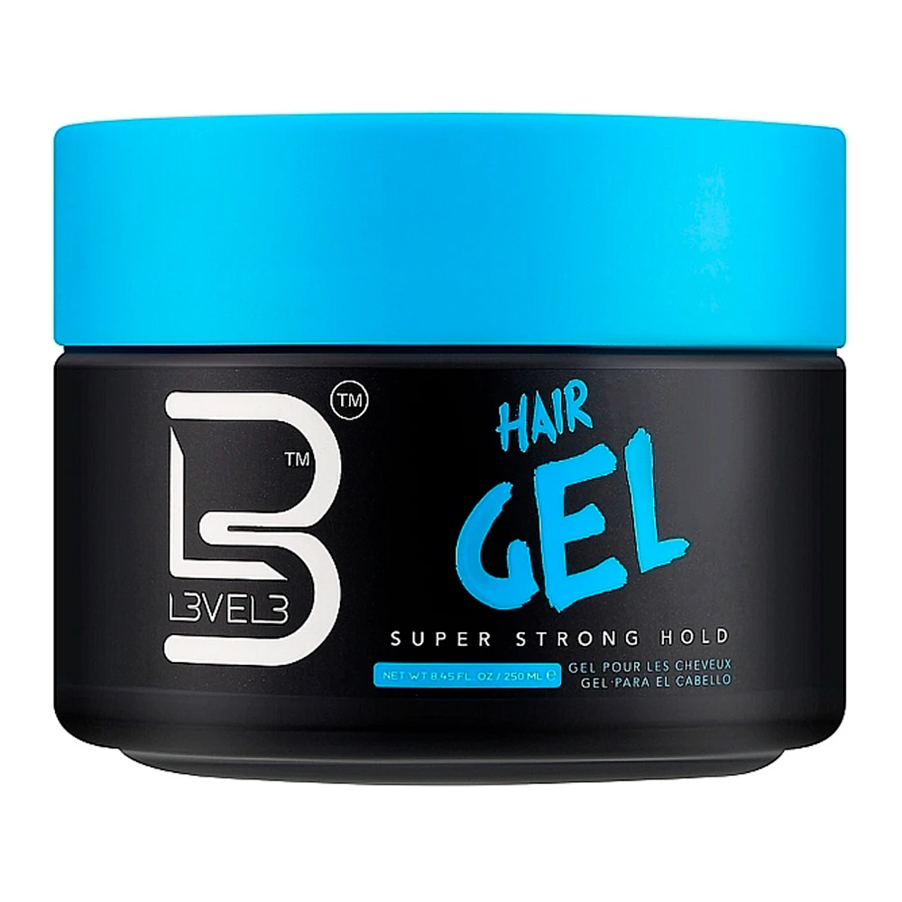 Gel Para Cabelo Level3 Super Strong Pote 250Ml