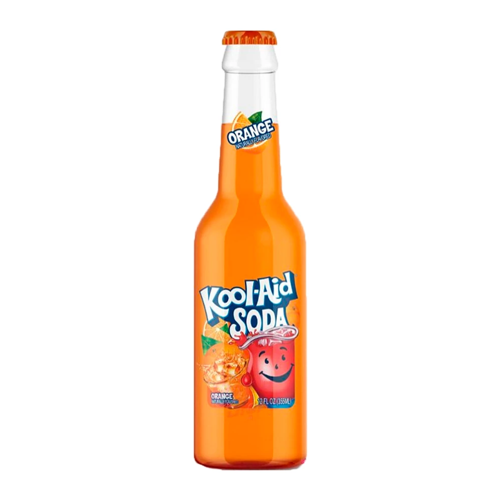 Refrigerante Kool Aid Laranja Garrafa 355Ml