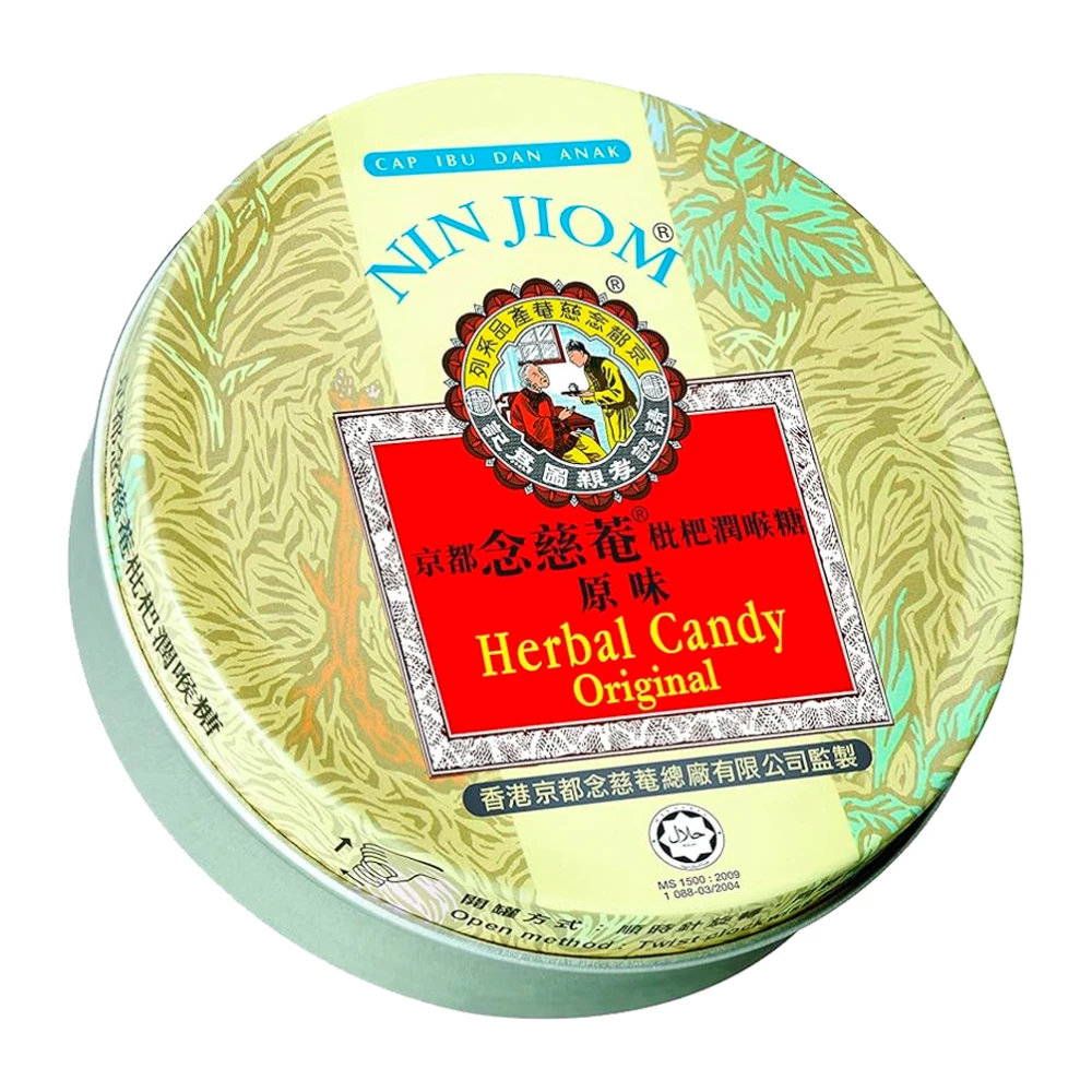 Bala Herbal Nin Jiom Original Lata 60G