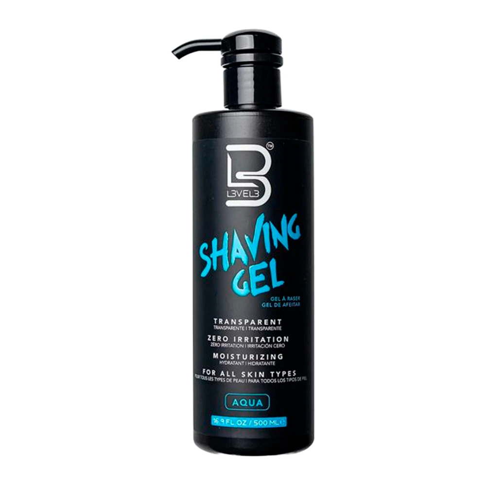 Gel Para Barbear Level3 Sharving Aqua 500Ml