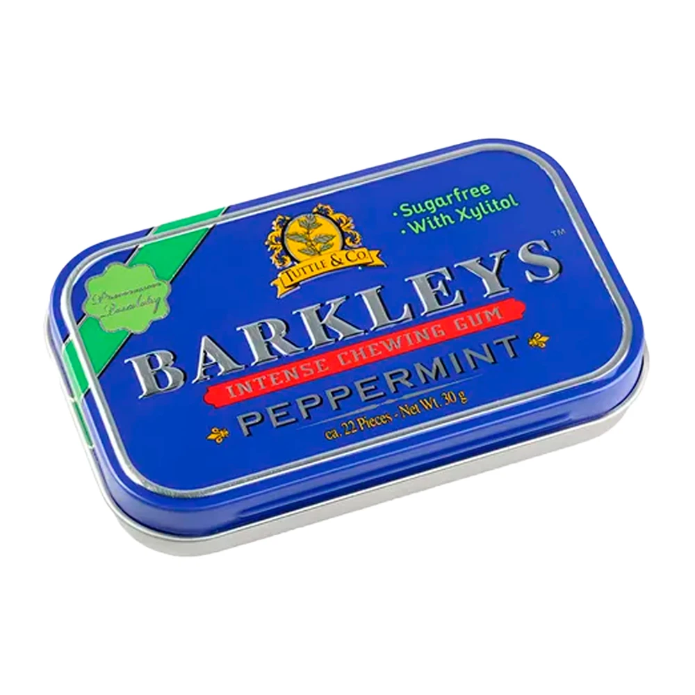 Chiclete de Hortelã Barkleys Lata 50G