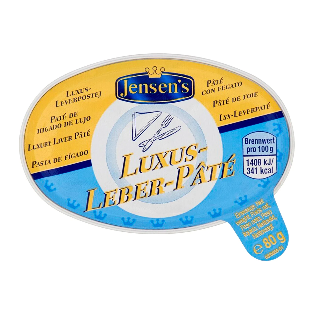 Pate Jensens de Fígado 80G