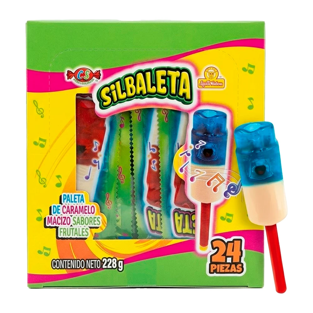 Pirulito Las Delicias Silbeta Caixa 228G
