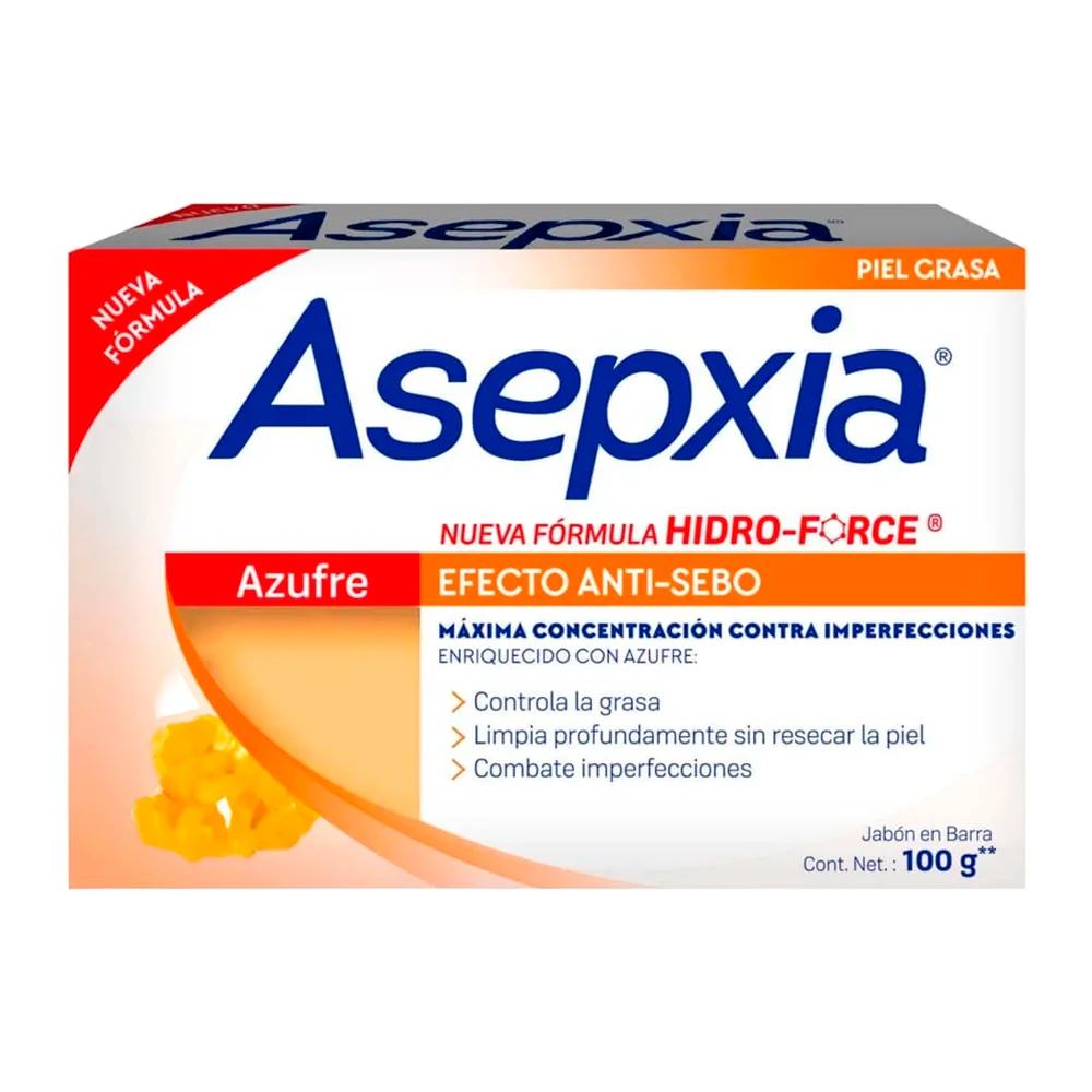 Sabonete Barra Asepxia Para Peles Oleosas 100G
