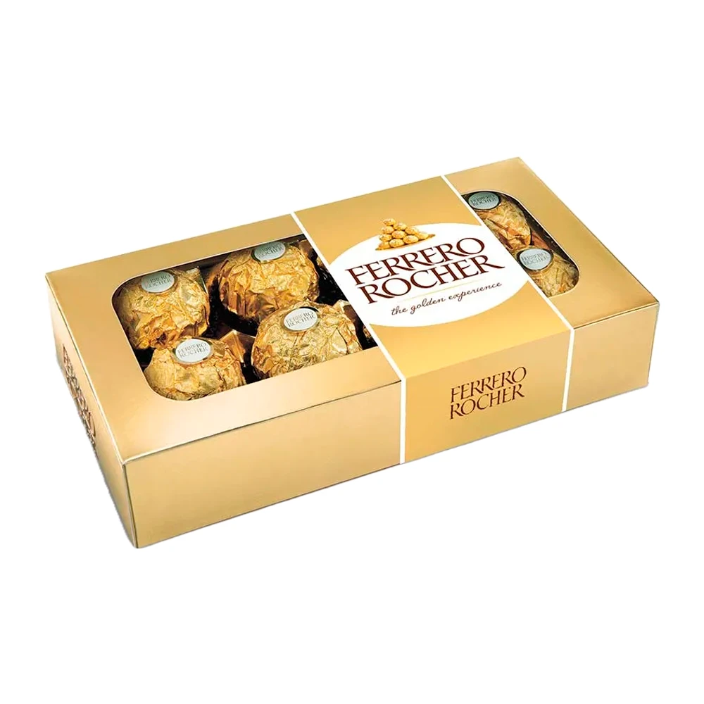 Bombom Ferrero Rocher Com 08 Unidades
