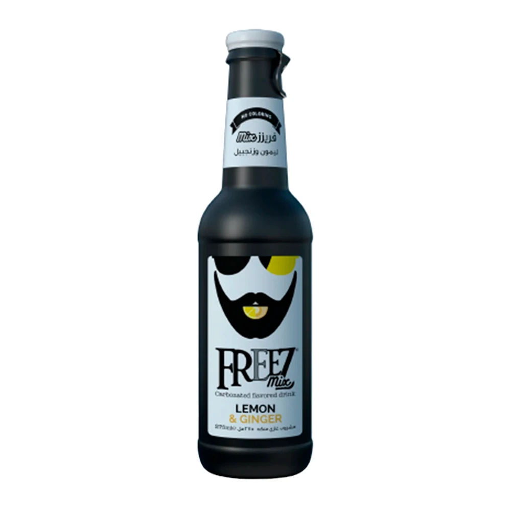 Bebida Gaseificada Freez Mix Lemon & Ginger Garrafinha 275Ml