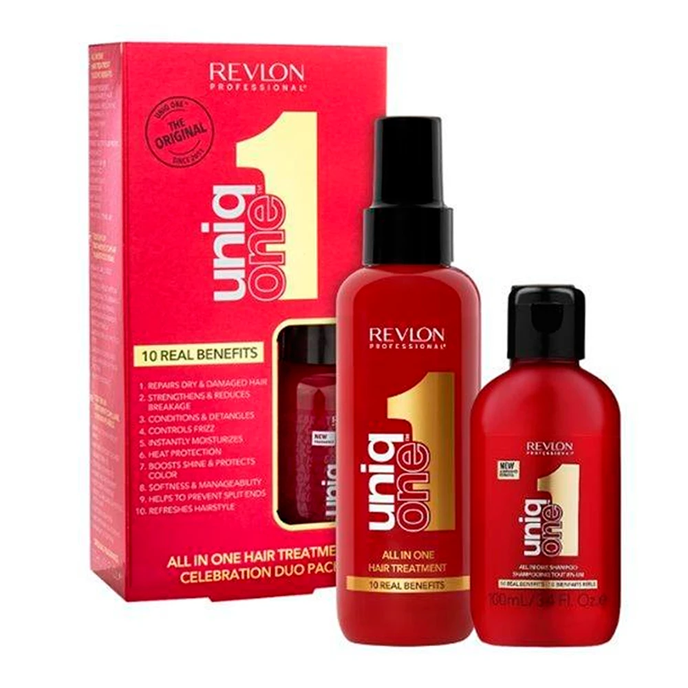Kit Uniq One Leave In Tradicional 150 ml + Shampoo 100 ml