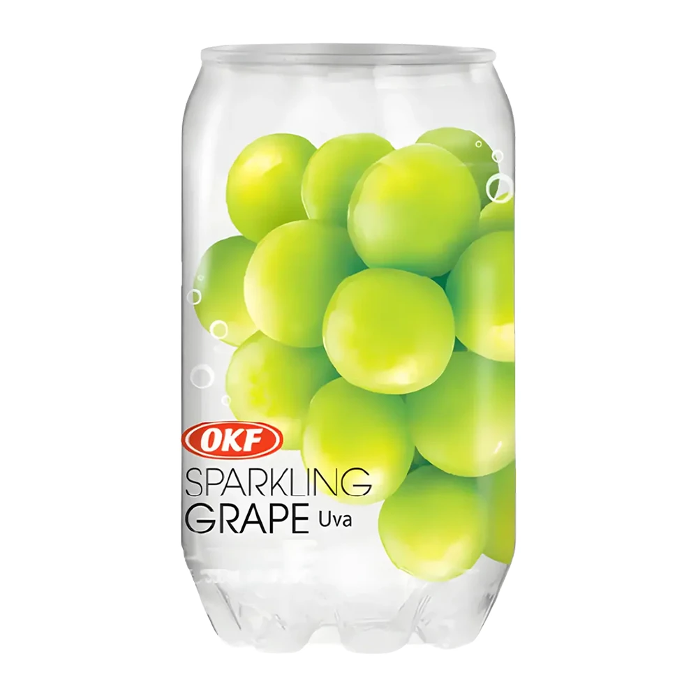 Bebida Gaseificada Okf Sparkling Uva Lata 350Ml