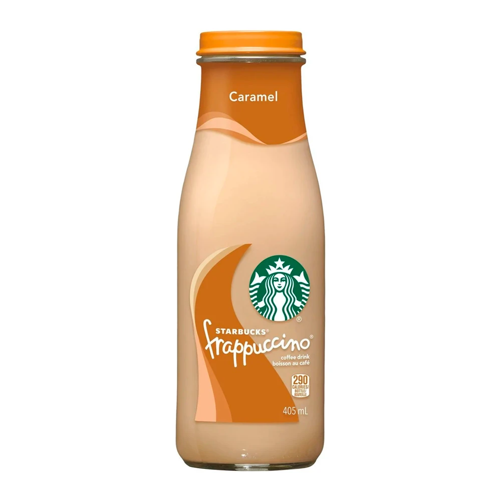 Café Gelado Starbucks Frappuccino Caramelo Garrafa 405Ml