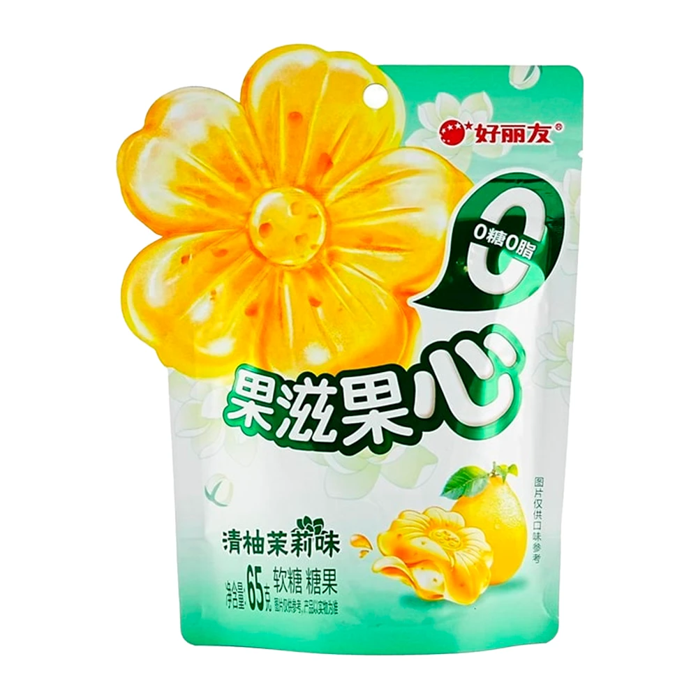 Bala de Gelatina Orion Toranja e Jasmim Pacote 65G