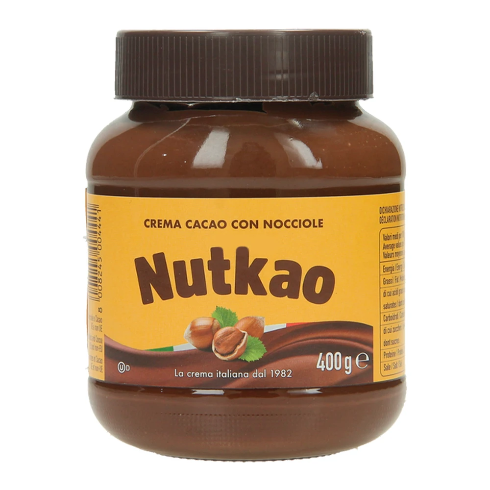 Creme de Avelã Nutkao Tradicional Pote 400G