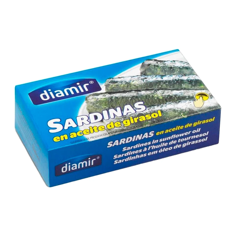 Sardinha Diamir em Azeite de Girasol Lata 120G