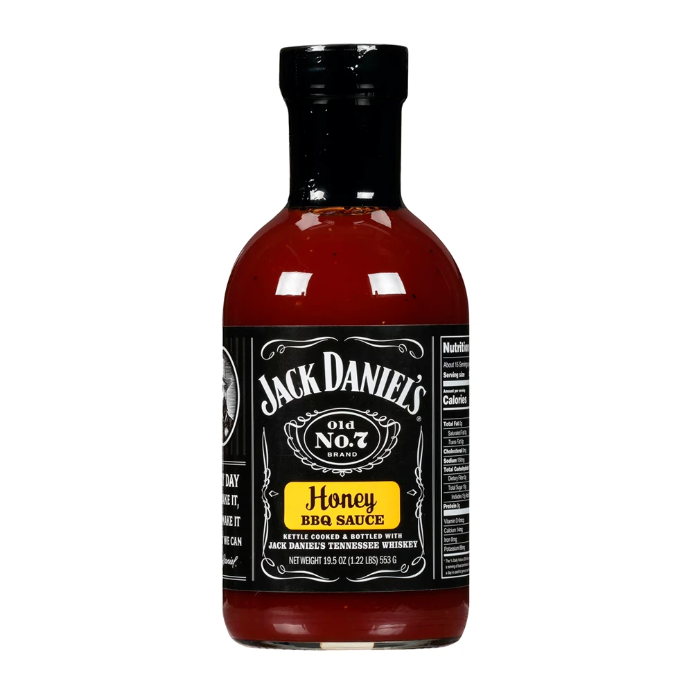 Molho Jack Daniels Barbecue Honey Garrafa 553G