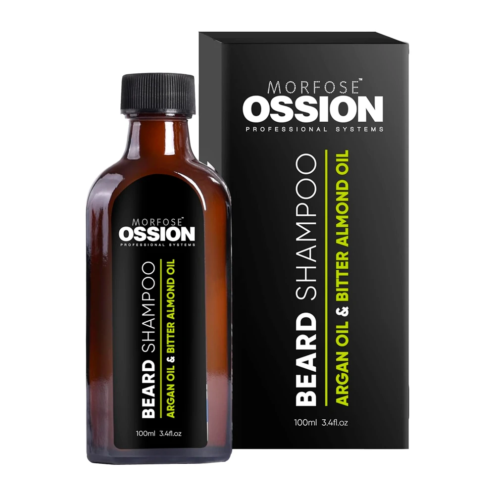 Shampoo Ossion Beard Argan Oil And Bitter Almond Oil 100Ml