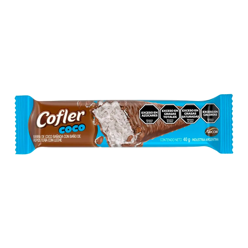 Barra Arcor Cofler Coco 40G