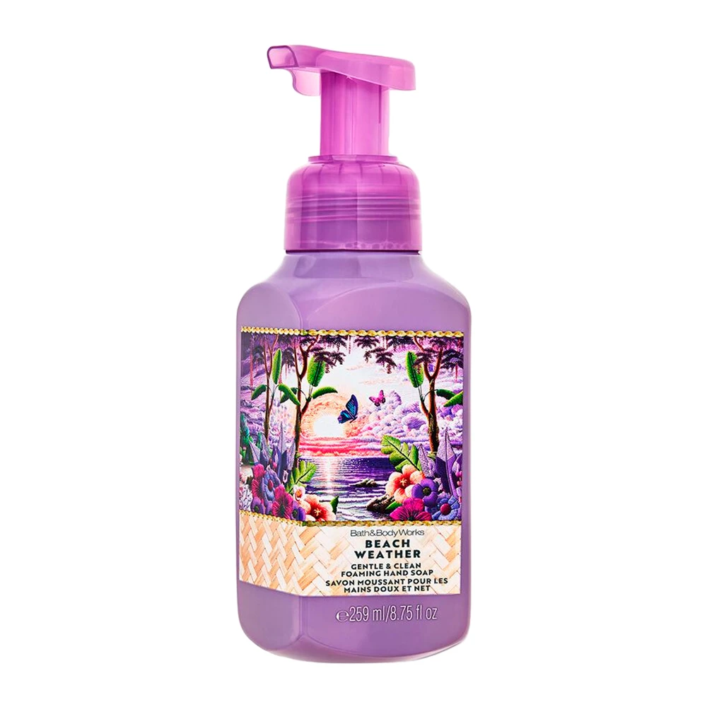 Sabonete Líquido em Espuma Bath & Body Works Beach Weather 259Ml