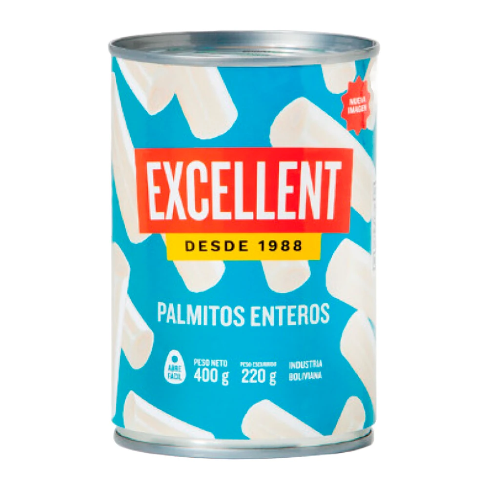 Palmito Excellent Enteiro Lata 250G
