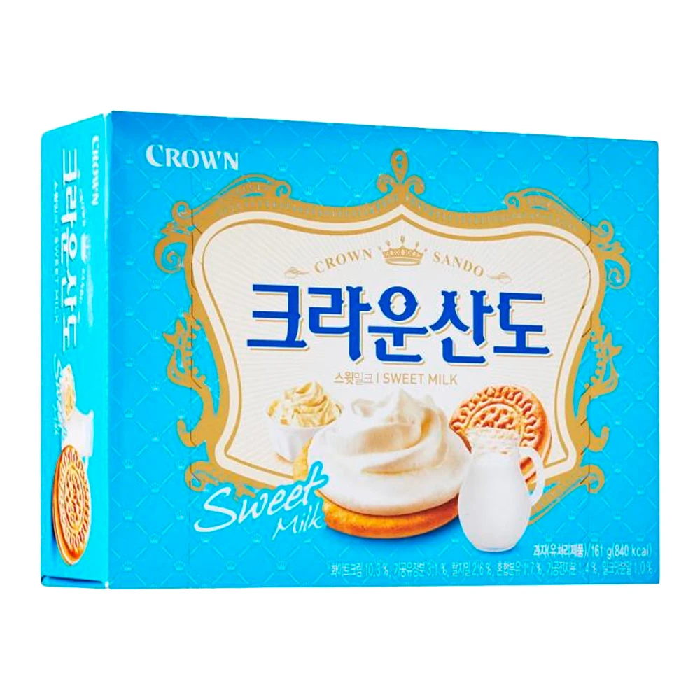 Biscoito Crown Sando Creme Caixa 161G