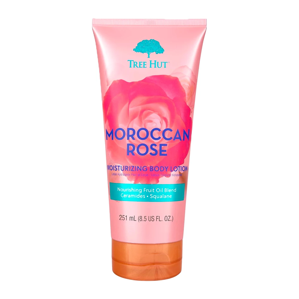 Loção Corporal Tree Hut Moroccan Rose Bisnaga 251Ml