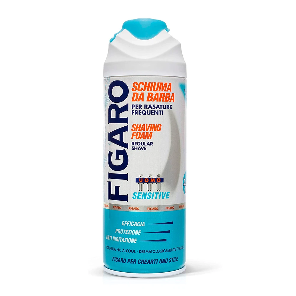 Espuma de Barbear Figaro Sensitive 400Ml