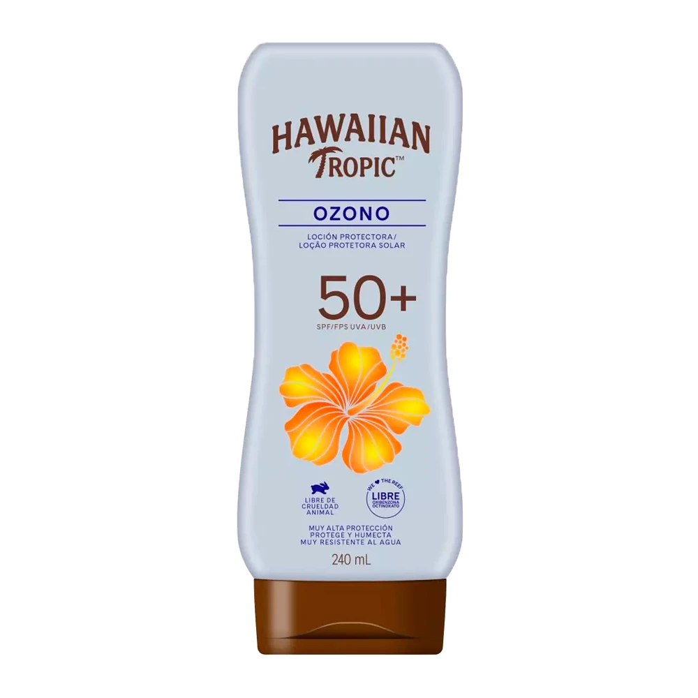 Protetor Solar Hawaiian Tropic Ozono Spf50 240Ml