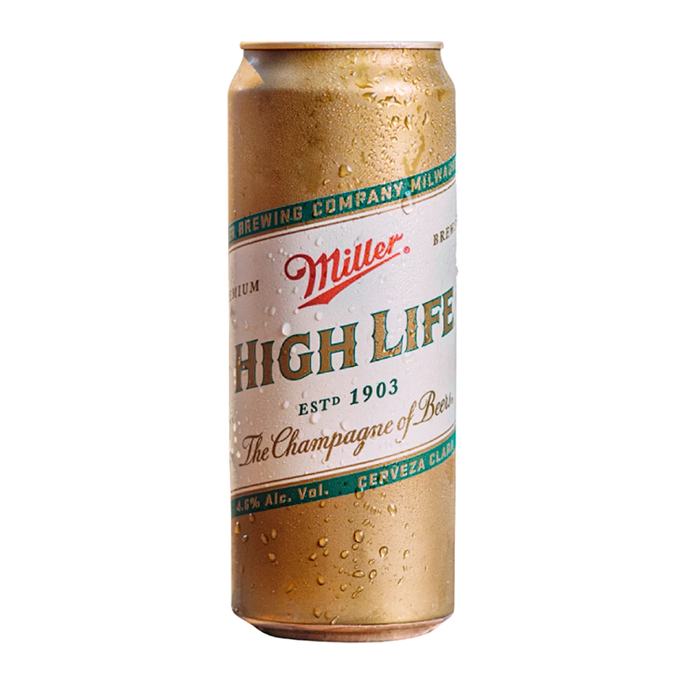 Cerveja Miller High Life Lata 296Ml