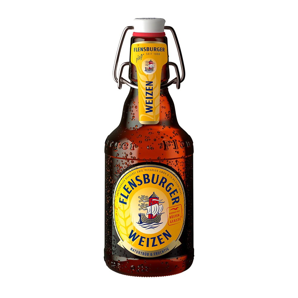 Cerveja Flensburger Weizen  Long Neck 330Ml