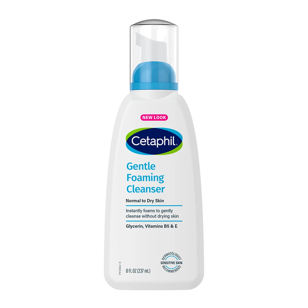 Sabonete Facial Cetaphil em Espuma Pele Normal/Seca 237Ml