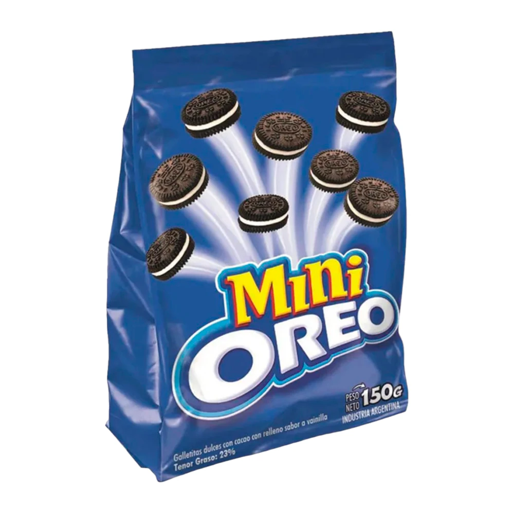 Bolacha Oreo Mini Baunilha Pacote 150G