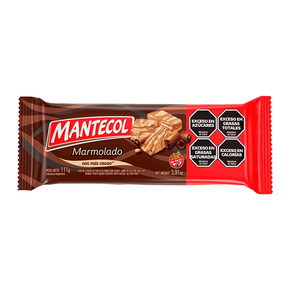Torrone Cremoso Mantecol Marmorizado 111G
