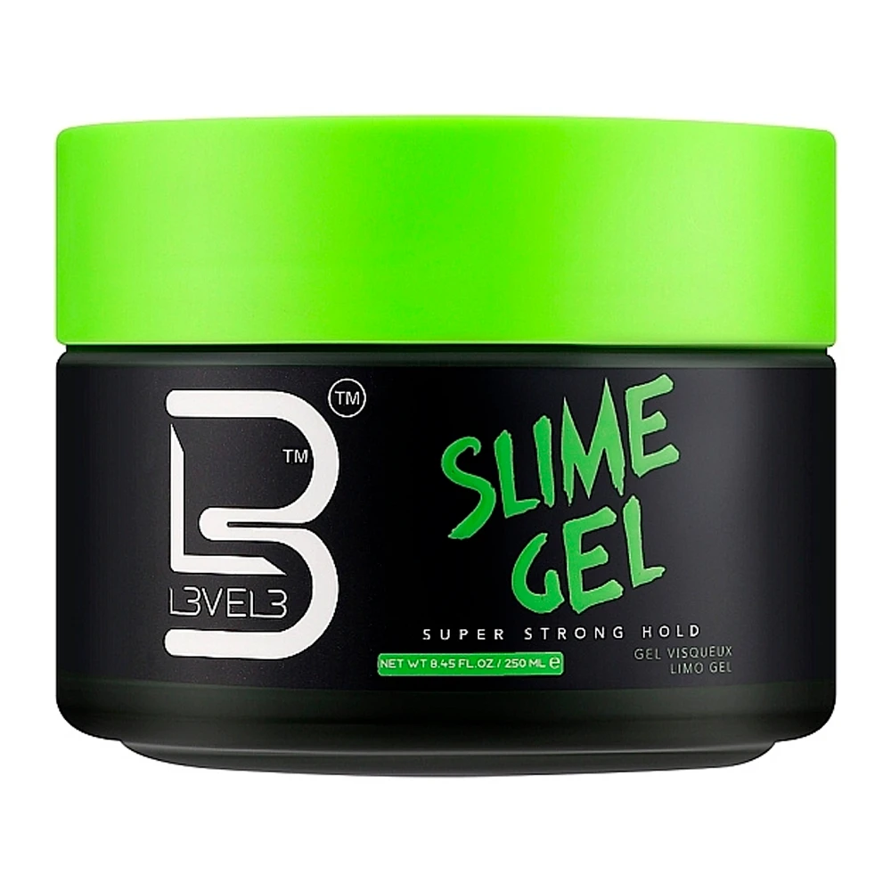 Gel Para Cabelo Level3 Slime Super Strong Pote 250Ml